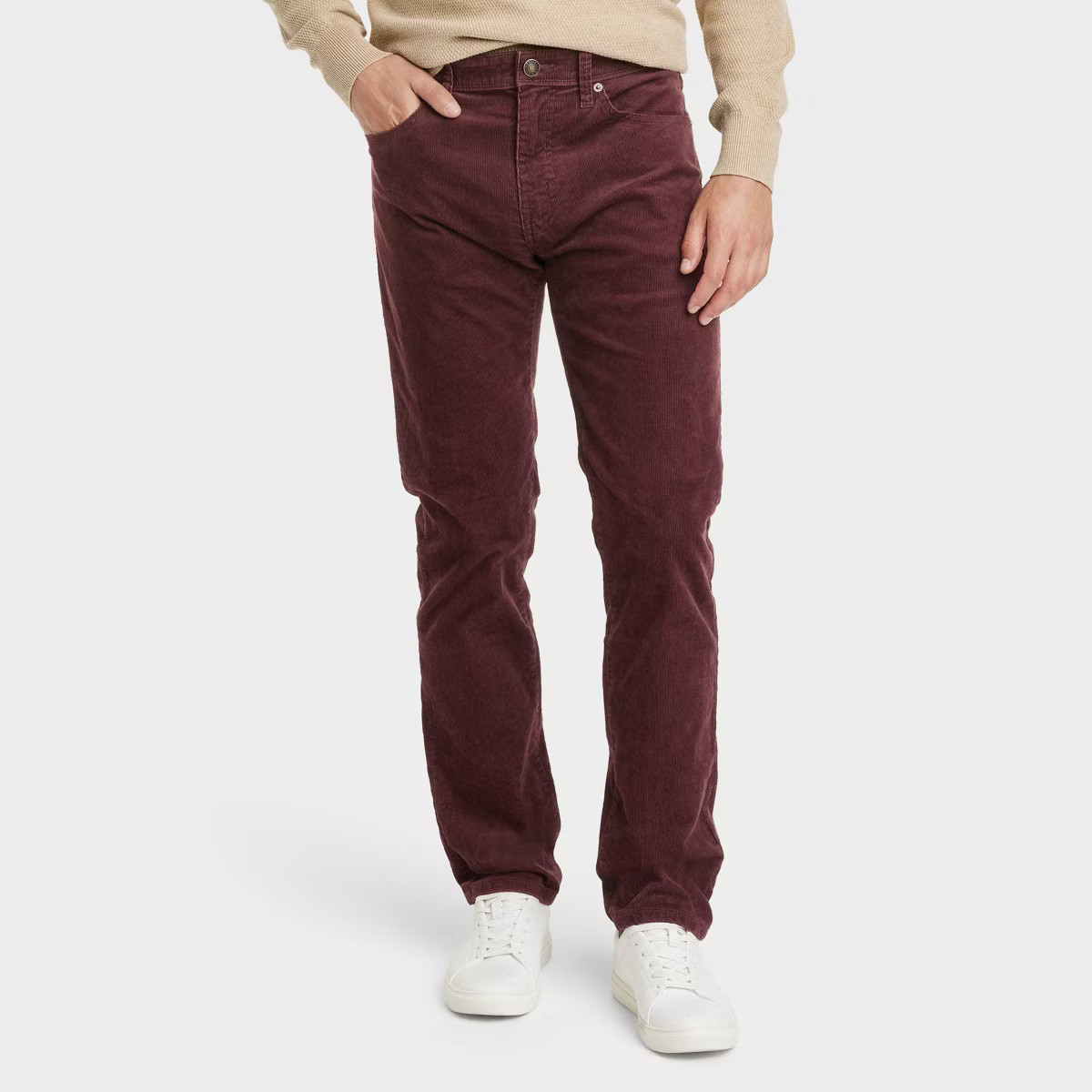 Men's Slim Straight Corduroy 5-Pocket Pants - Goodfellow & Co™ | Target