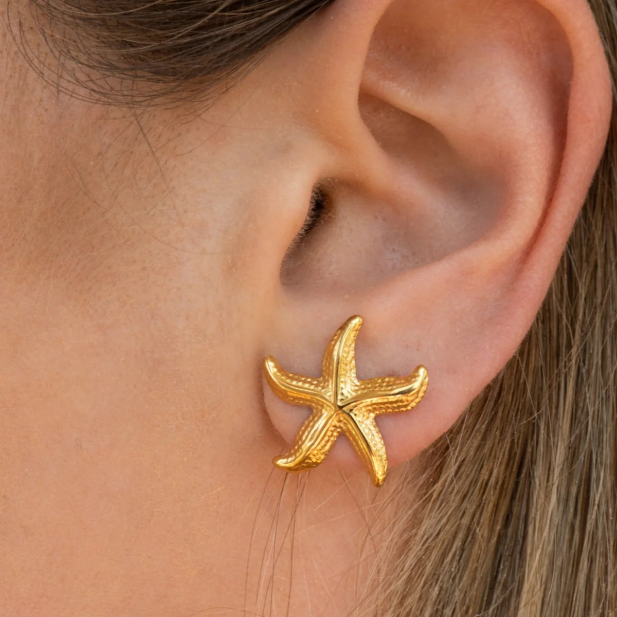 Starfish Earrings | Small | JacqMaria Jewelry