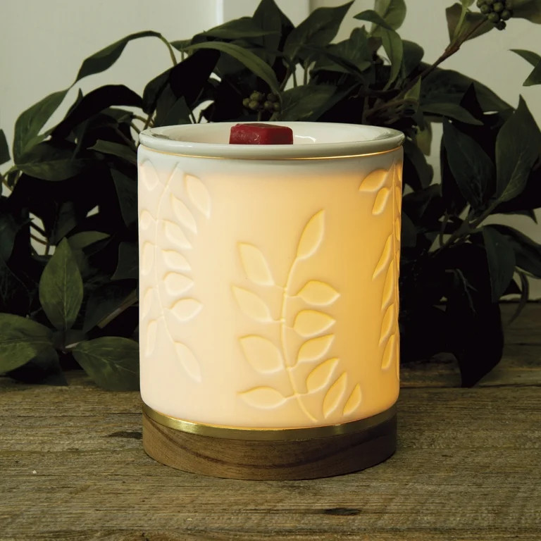 Better Homes & Gardens Full Size Fragrance Warmer, Botanical Leaves | Walmart (US)