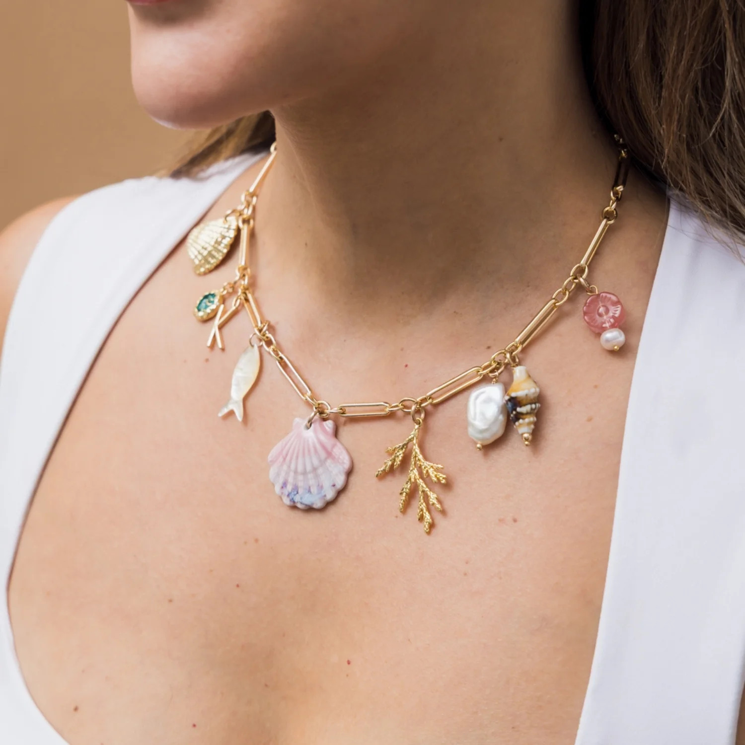 Coastal Muse Necklace by Kelly Saks | Taudrey