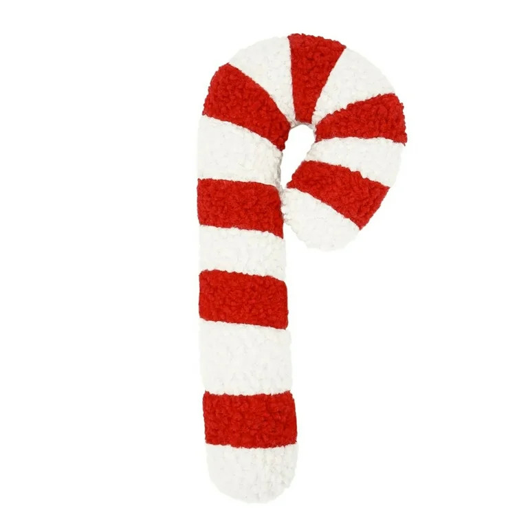 Christmas Candy Cane Peppermint Pillow Christmas Throw Pillows Christmas Lollipop Pattern Decorat... | Walmart (US)