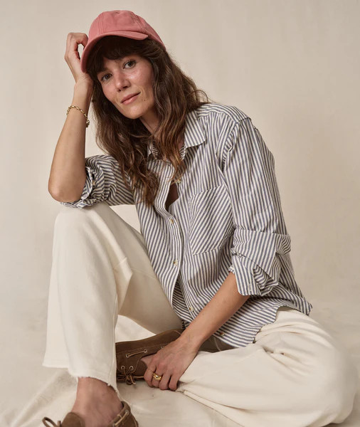 Jane Relaxed Shirt in Cali Poplin | Marine Layer