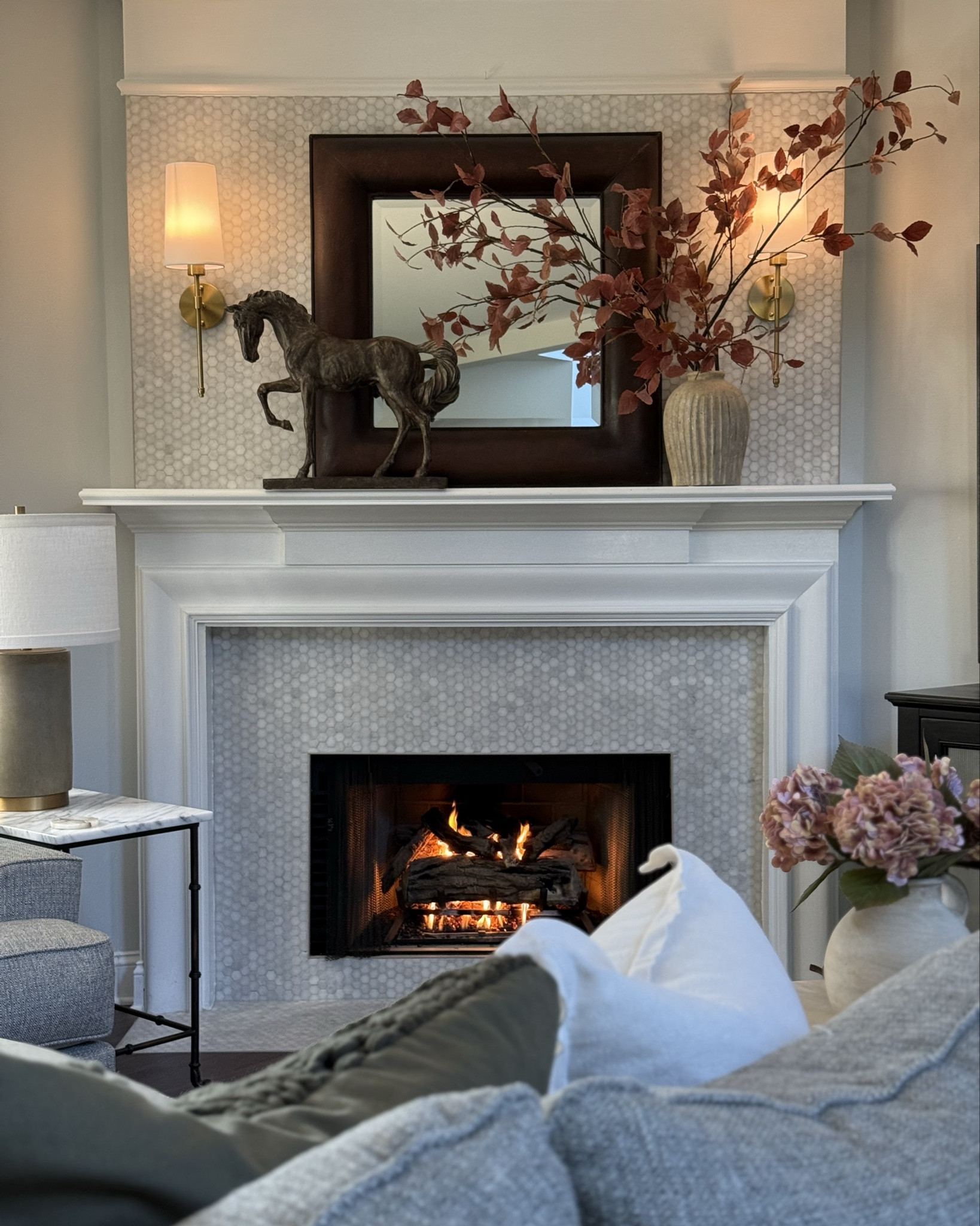 Pottery Barn sale, my mantle terracotta  vases and reindeer candelabra are all on sale!

#LTKSaleAlert #LTKHome #LTKFindsUnder100