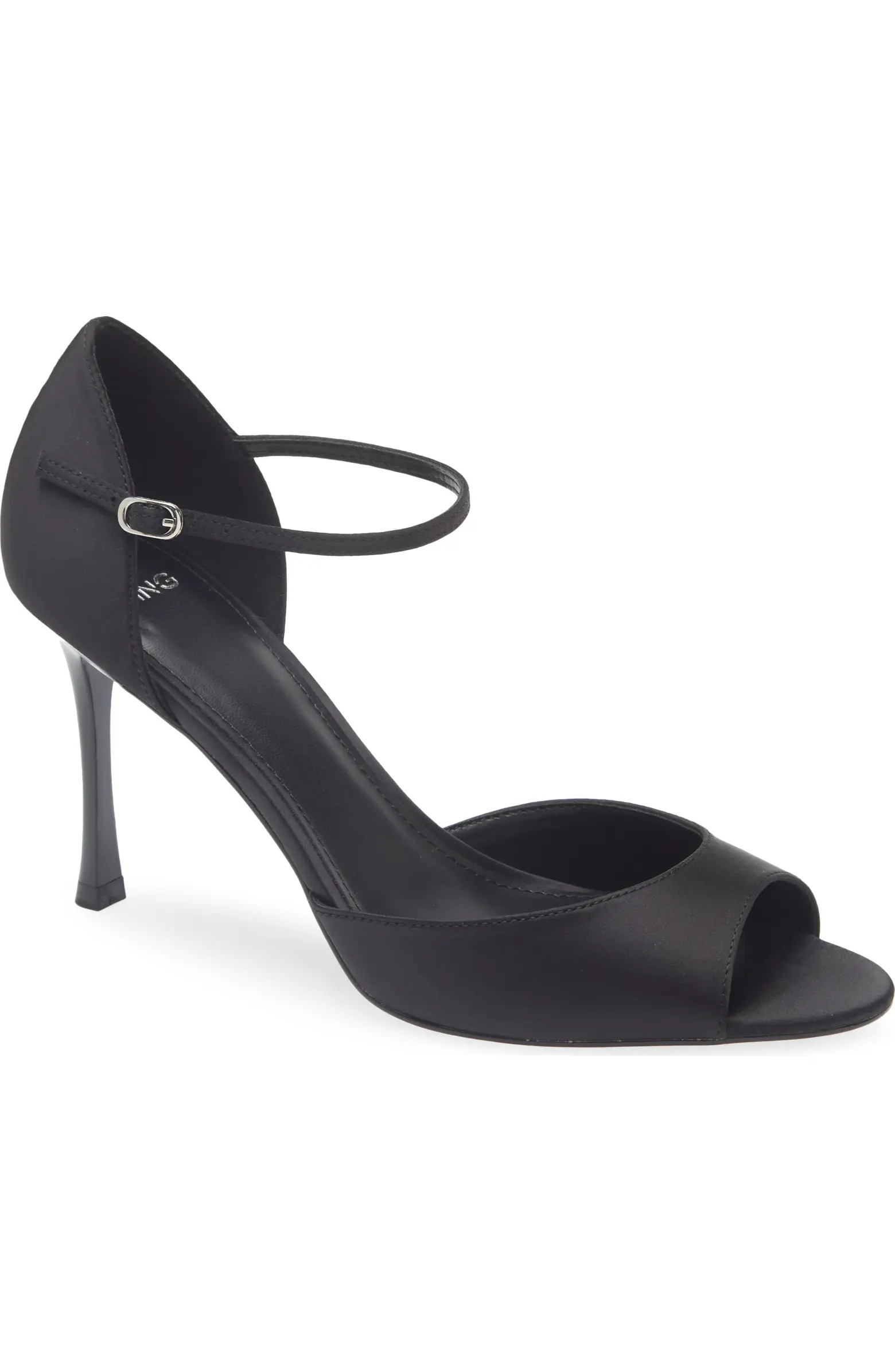 Satin Stiletto Sandal (Women) | Nordstrom