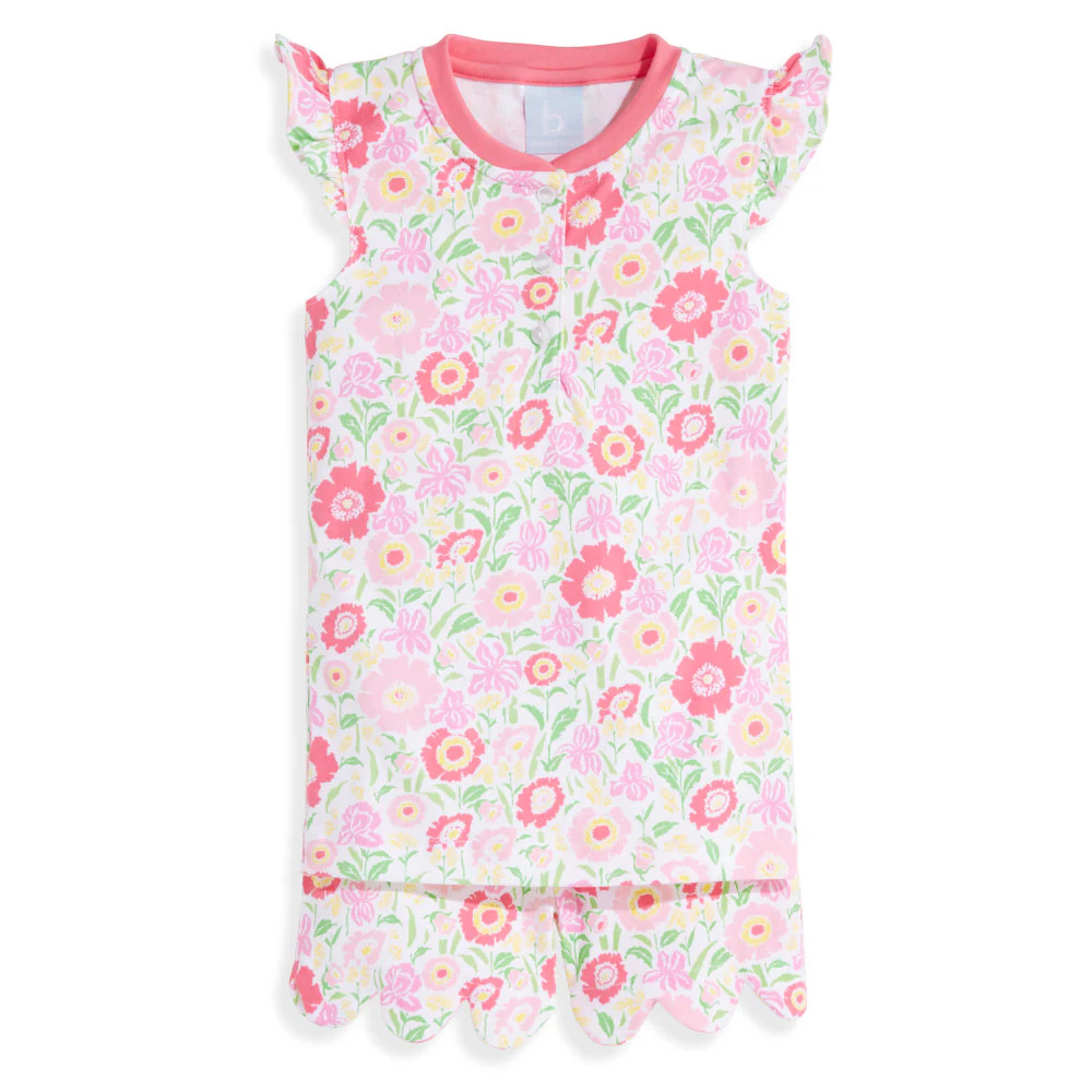 Short Ruby Pima Jammies | bella bliss 