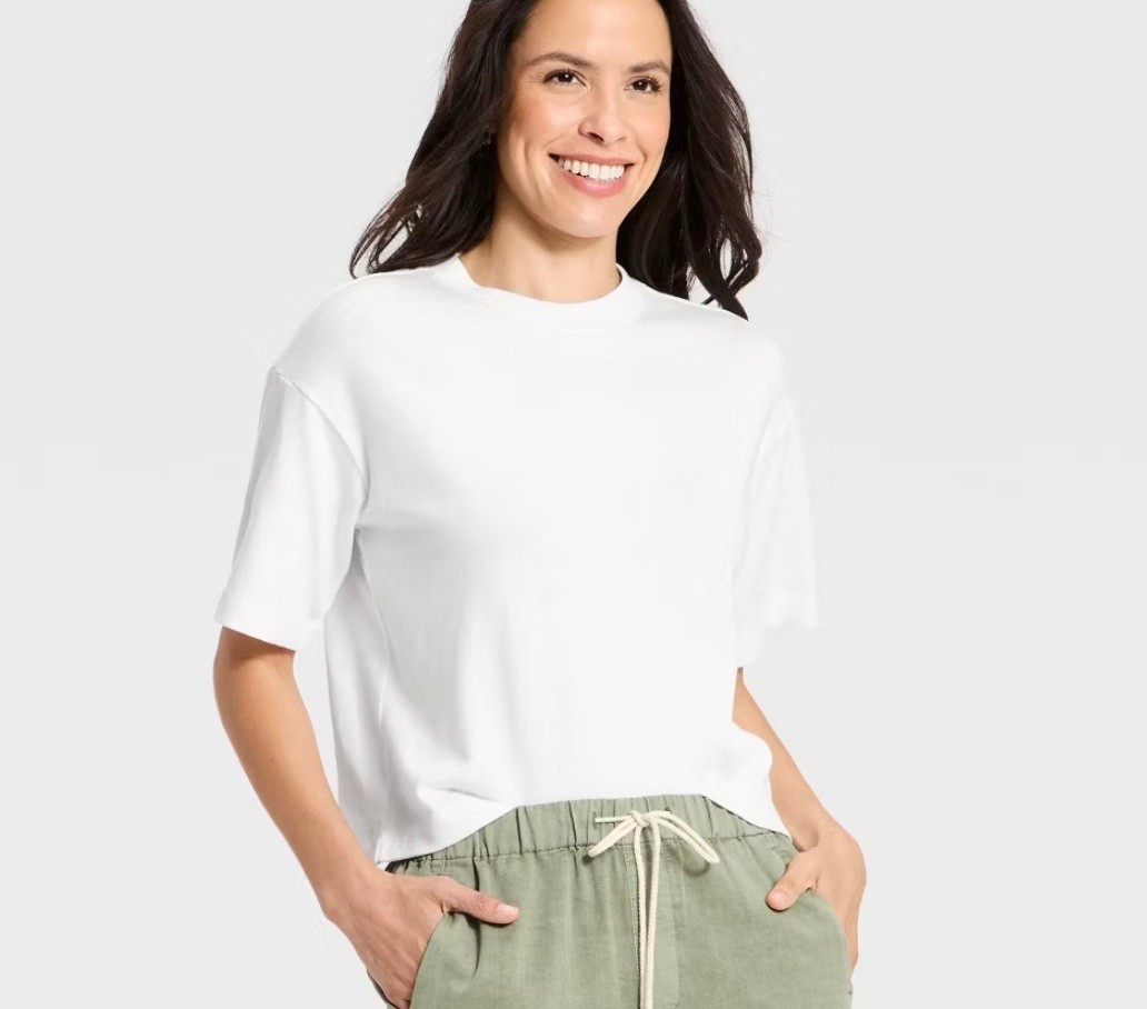 Two of my favorite basic tees 
Target - shorter fit but perfectly relaxed 
Amazon - oversized perfection 

Under $17 

#LTKU #LTKSaleAlert #LTKootd