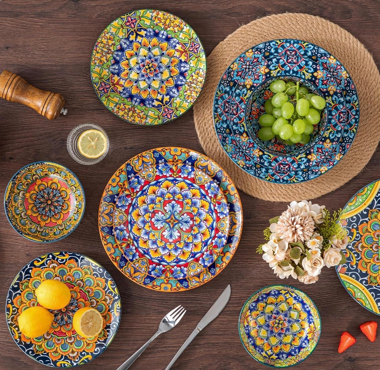 al fresco taco tuesday but make it aesthetic 🌮☀️ these talavera tiles, hand blown margarita glasses, and the dreamiest molcajete moment just elevate everything… it’s giving cinco de mayo at home but better 🍹✨ you need this setup for summer hosting

#LTKHome #LTKSaleAlert #LTKFestival