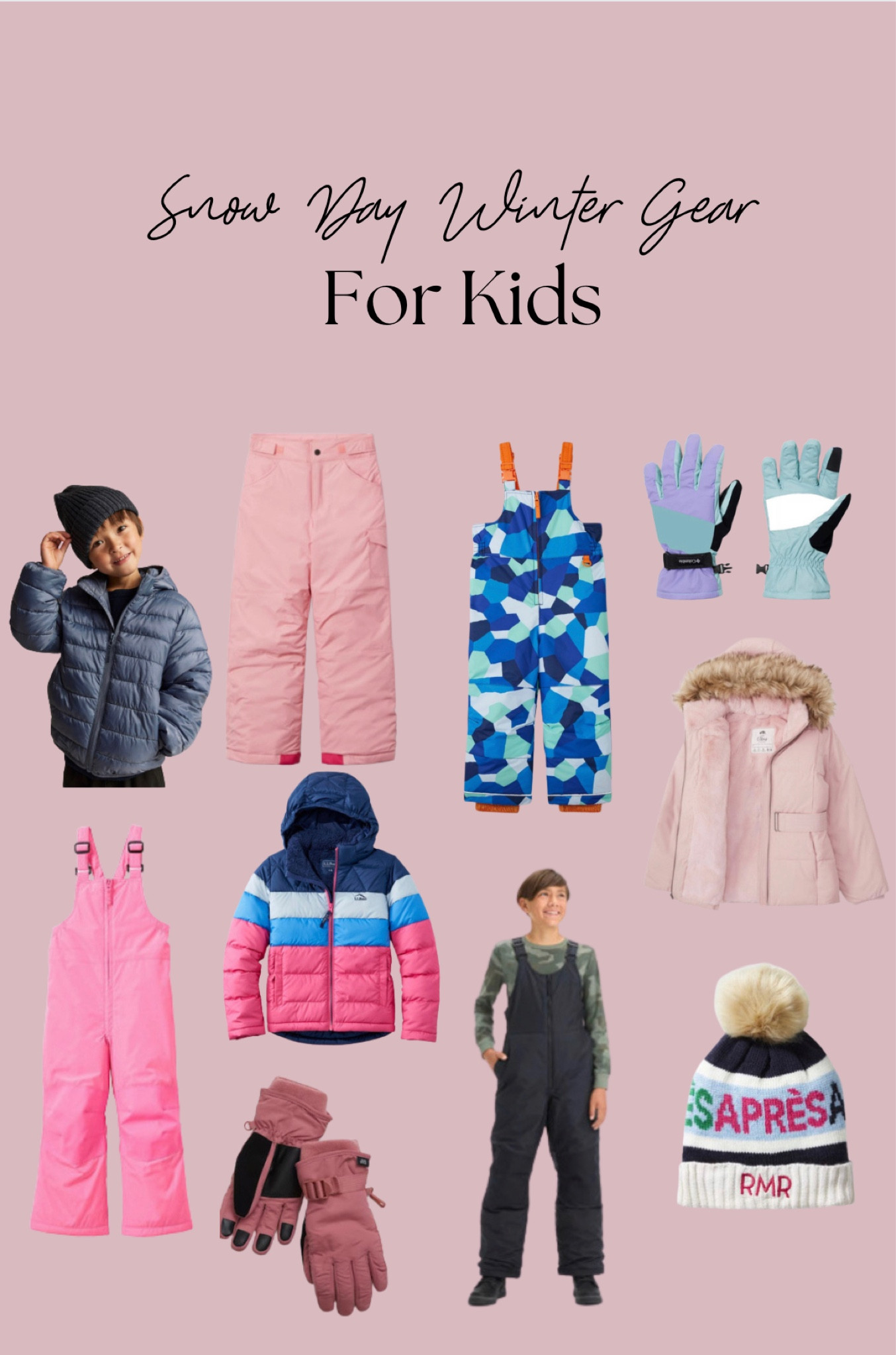 Winter Gear // Snow // Cold Weather // Puffer // Ski Bibs // Gloves // Beanie // Kids // 

#LTKSeasonal #LTKbaby #LTKstyletip