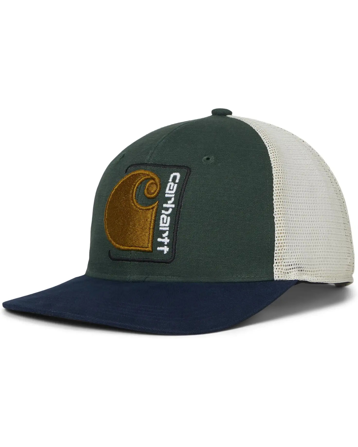 Canvas Mesh-Back C Patch Cap | Zappos
