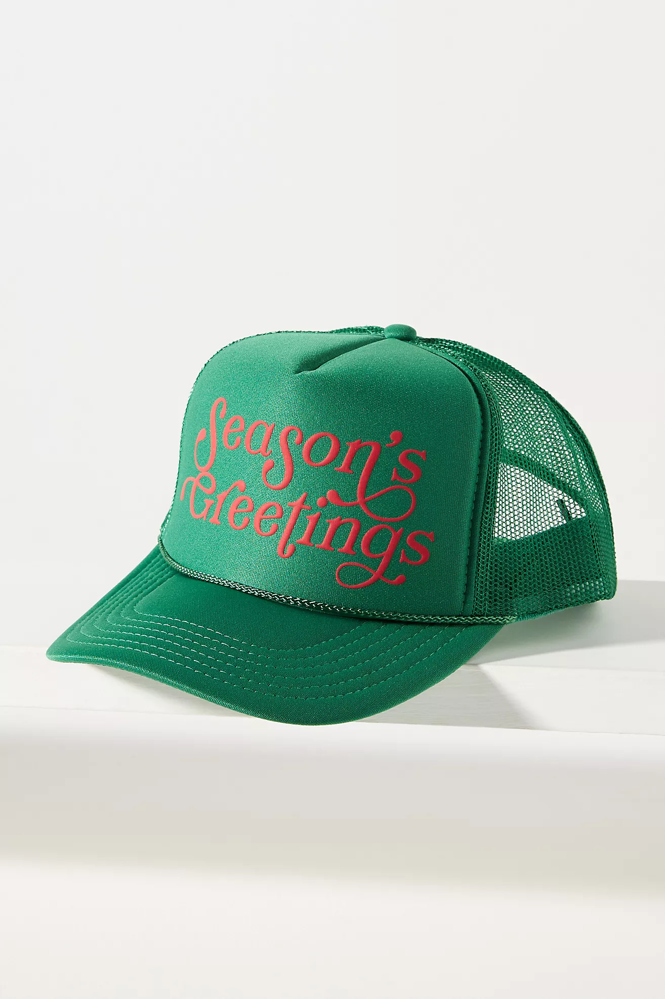 Ascot + Hart Seasons Greetings Trucker Hat | Anthropologie (US)