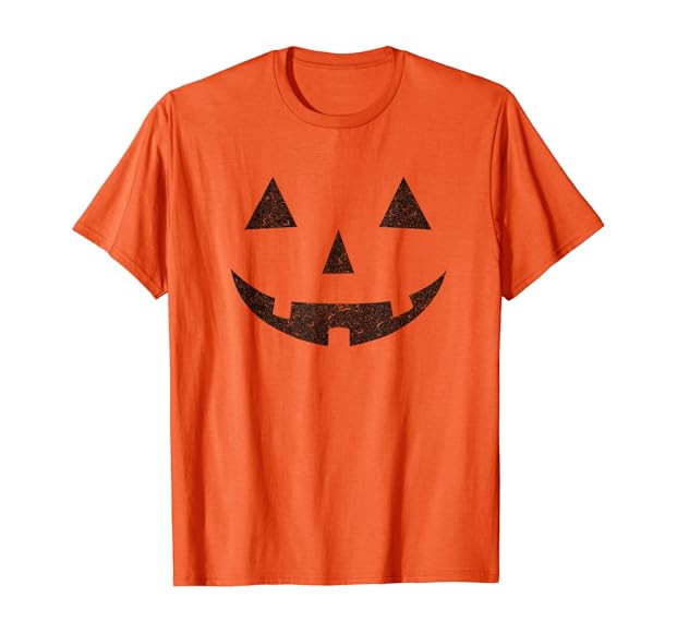 Vintage Jack o Lantern Jackolantern Pumpkin Face T-Shirt | Amazon (US)
