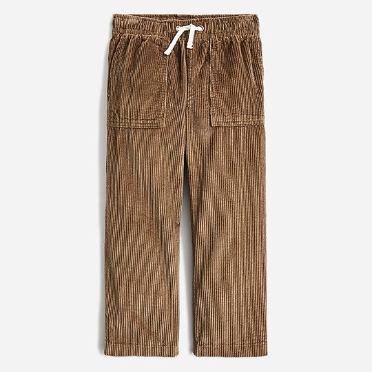 Boys' relaxed-fit pull-on corduroy pant | J. Crew US