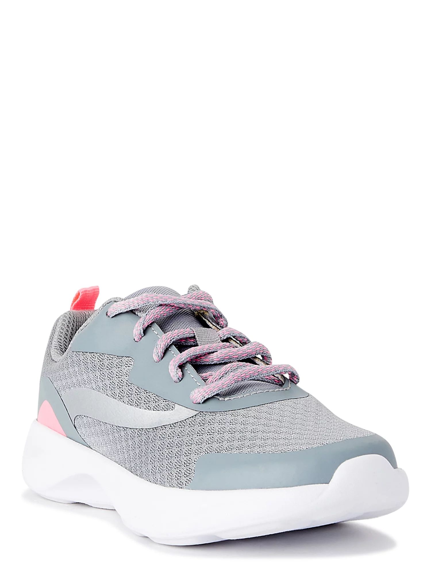 Athletic Works Little and Big Girls’ Mesh Jogger Sneakers, Sizes 13-6 - Walmart.com | Walmart (US)