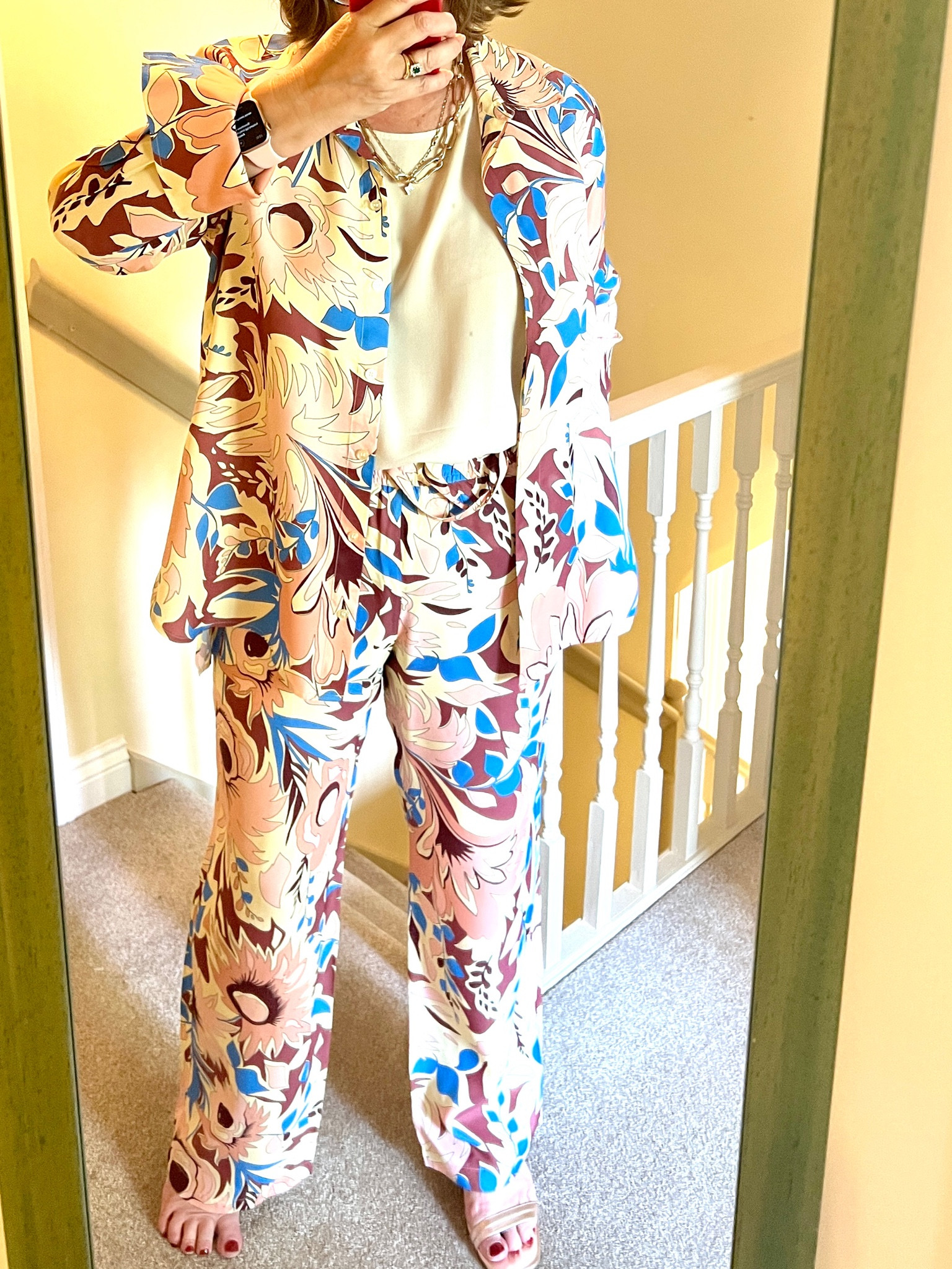 Sale alert - up to 50% off on this shirt and trousers. Wear together or split them up. I’ve done both. True to size I’m wearing a Uk 14 in both 

#LTKsalealert #LTKstyletip #LTKeurope