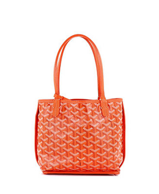 Mini Anjou Reversible Tote Coated Canvas | Macy's