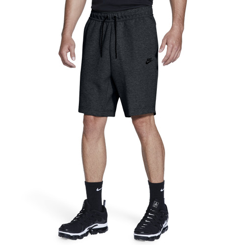 Nike Mens Nike Tech Fleece Shorts - Mens Black/Black Size S | Foot Locker (US)