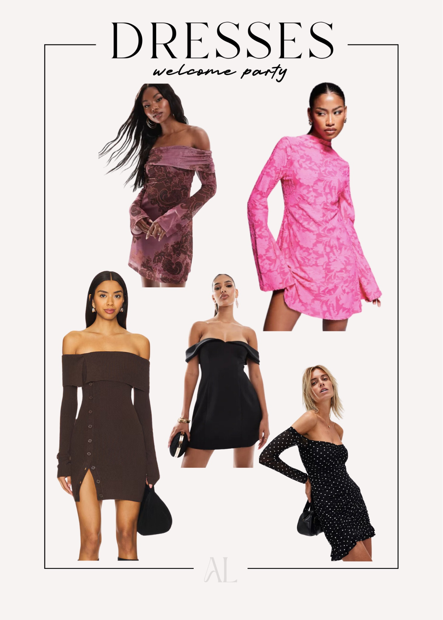 welcome party dresses // rehearsal dinner dresses for Falll

#LTKFindsUnder100