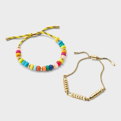SUGARFIX by BaubleBar Reel Fun Bracelet Set - Multicolor | Target
