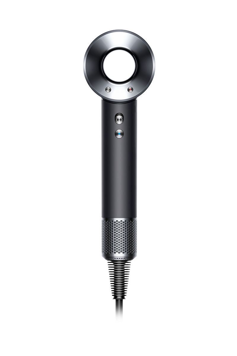 Dyson Supersonic hair dryer Black/Nickel, 9.6in x 3.1in x 3.8in | Dyson (US)
