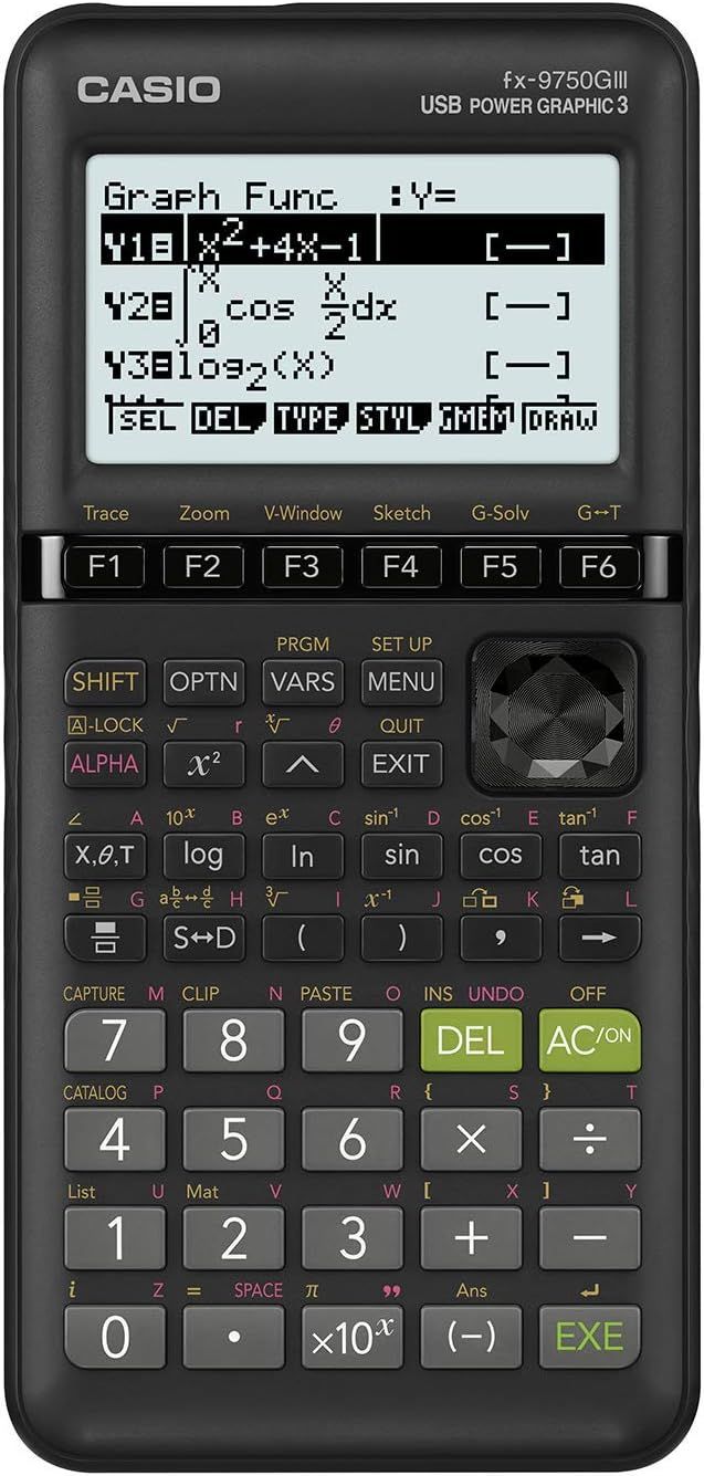 Casio fx-9750GIII Black Graphing Calculator | Amazon (US)