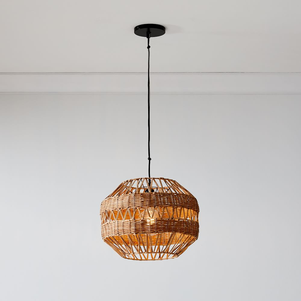Rattan Weave Pendant | West Elm (US)