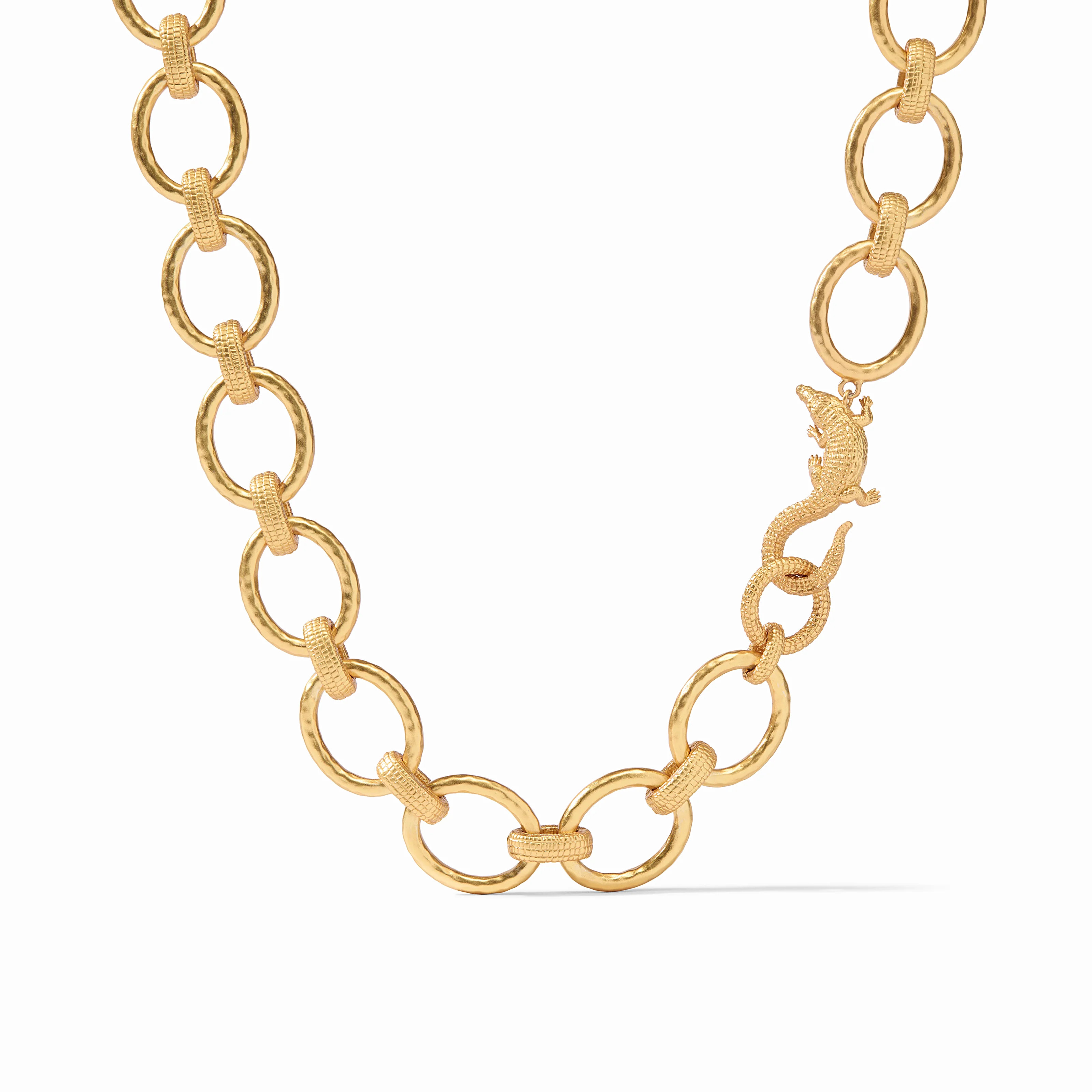 Gold Alligator Link Necklace | Julie Vos | Julie Vos