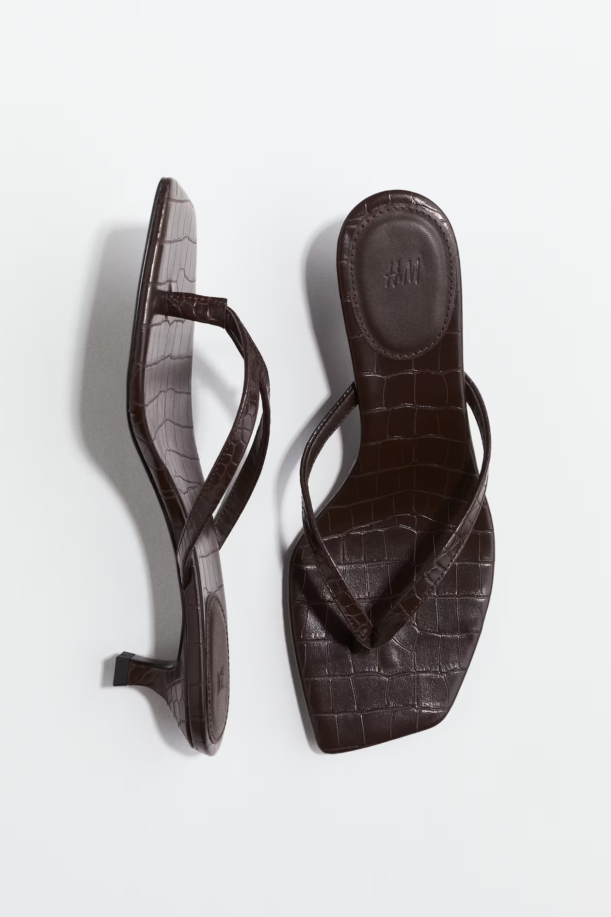 Kitten-Heeled Sandals | H&M (US + CA)