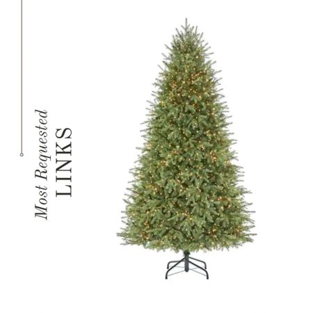 This Christmas tree sold out in literally days last year, it is gorgeous and affordable!! 

#LTKSeasonal #LTKhome #LTKHoliday
