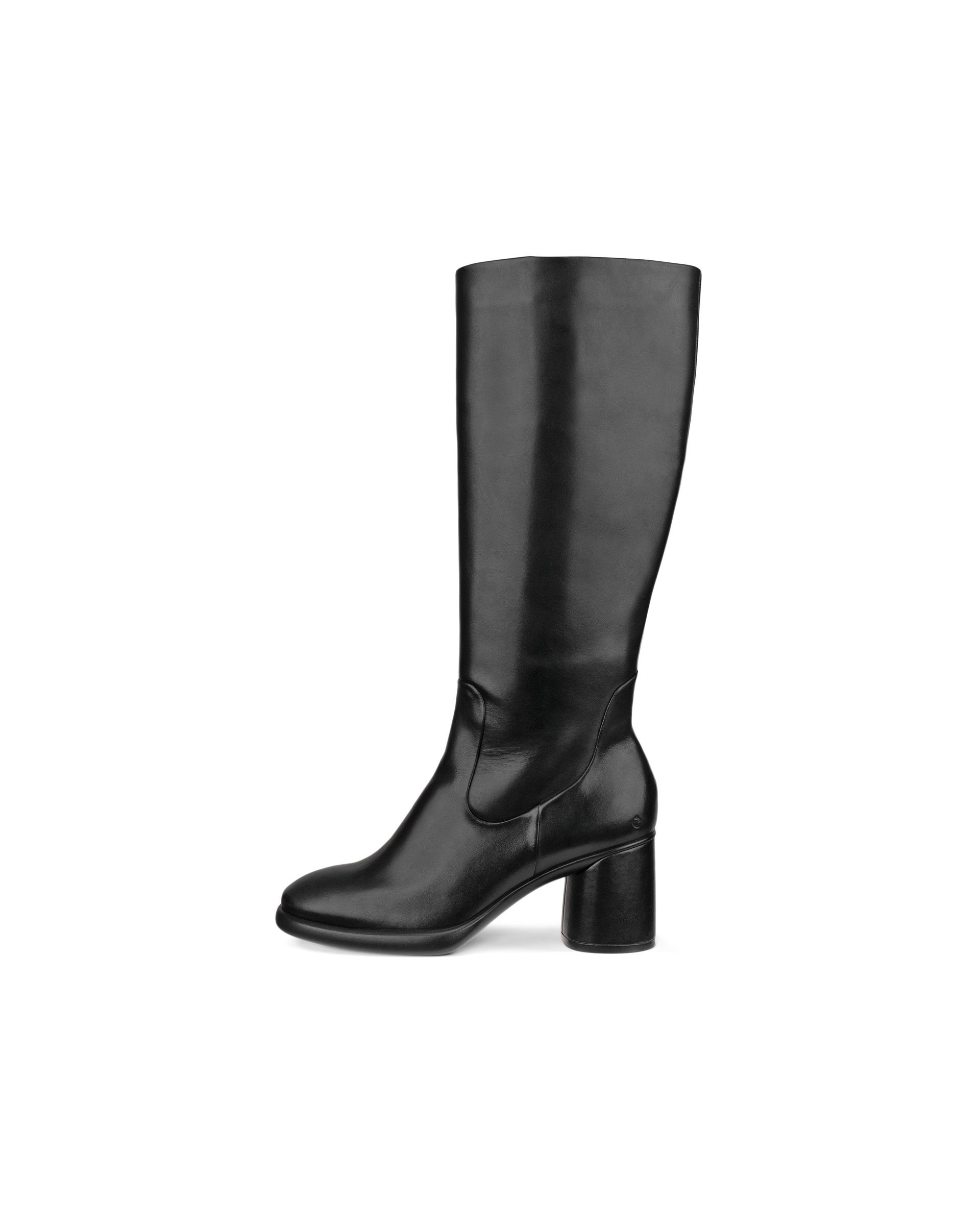 Women's ECCO® Sculpted LX 55 Leather High-Cut Boot | Black | ECCO (US)
