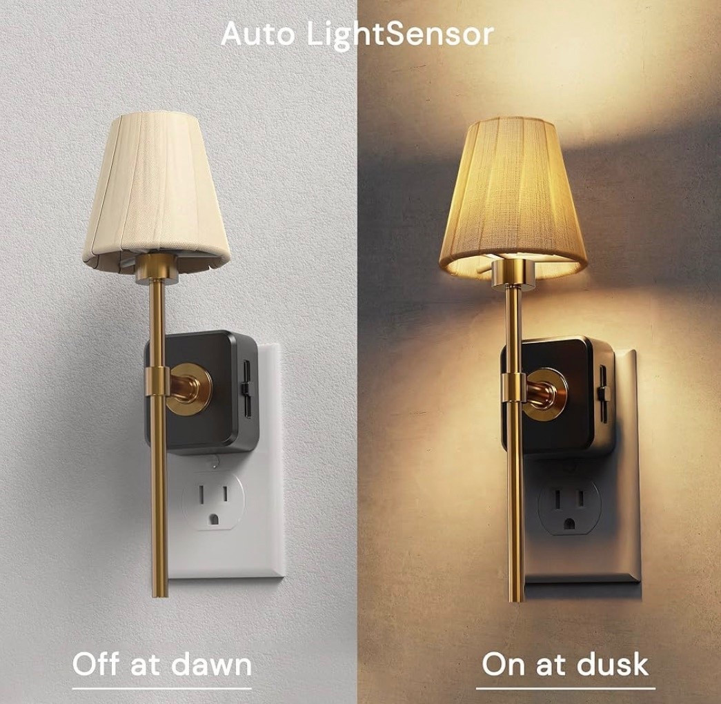 BACK IN STOCK! I have been waiting for these beautiful sconce night lights to come back in stock. I just ordered mine. Don’t wait they won’t last long!

#LTKHome #LTKMothersDay #LTKSaleAlert