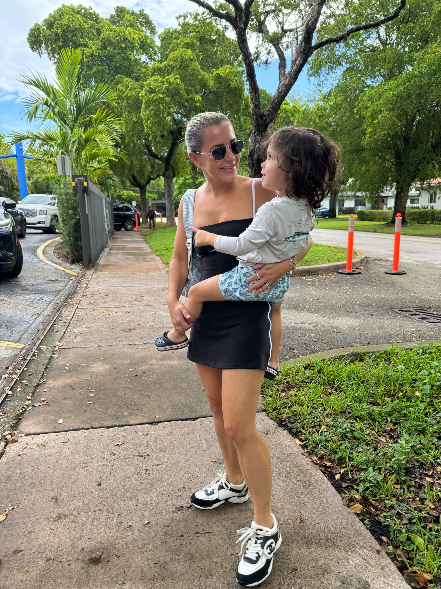 Black and white tennis dress. The cutest and most complimented workout outfit I’ve ever worn. 

Wearing this alo yoga black and white tennis dress in a size xs. Go up one size since it runs small. Also linking an Amazon look for less. 

Tennis dress, cute workout clothes, Amazon workout clothes, carpool outfits, mommy friendly outfit, mom outfit 

#LTKStyleTip #LTKFitness #LTKFamily