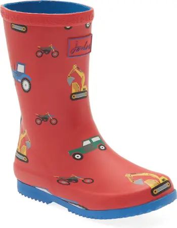 Joules Kids' Roll-Up Waterproof Rain Boot | Nordstrom | Nordstrom