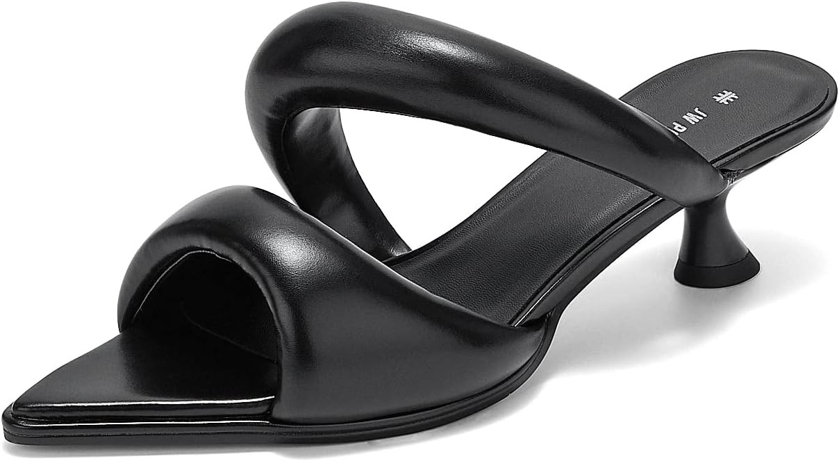 JW PEI Women's Sara Mule Heeled Sandals | Amazon (US)