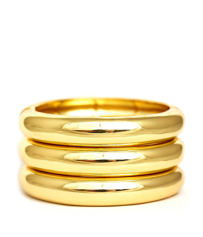 The Quinn - Gold Bangle - Meeghan Mullin x Lisi Lerch | Lisi Lerch Inc
