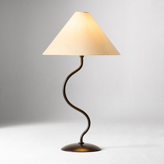 Zigzag Table Lamp (24") | West Elm (US)