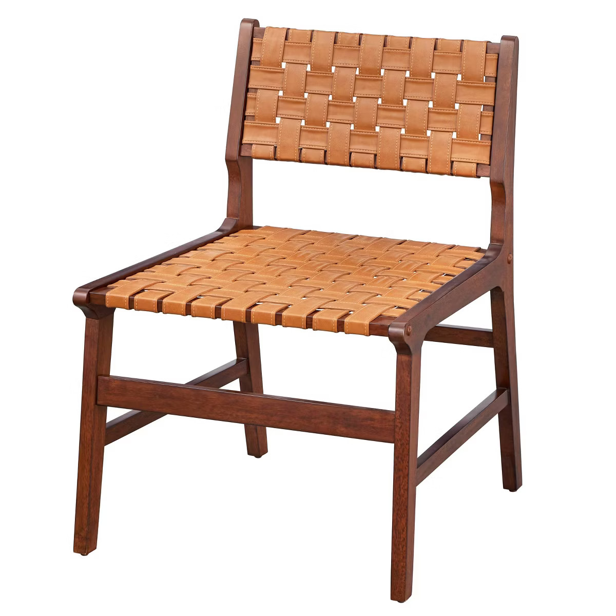 Brady Accent Chair Rustic Brown - Lifestorey | Target