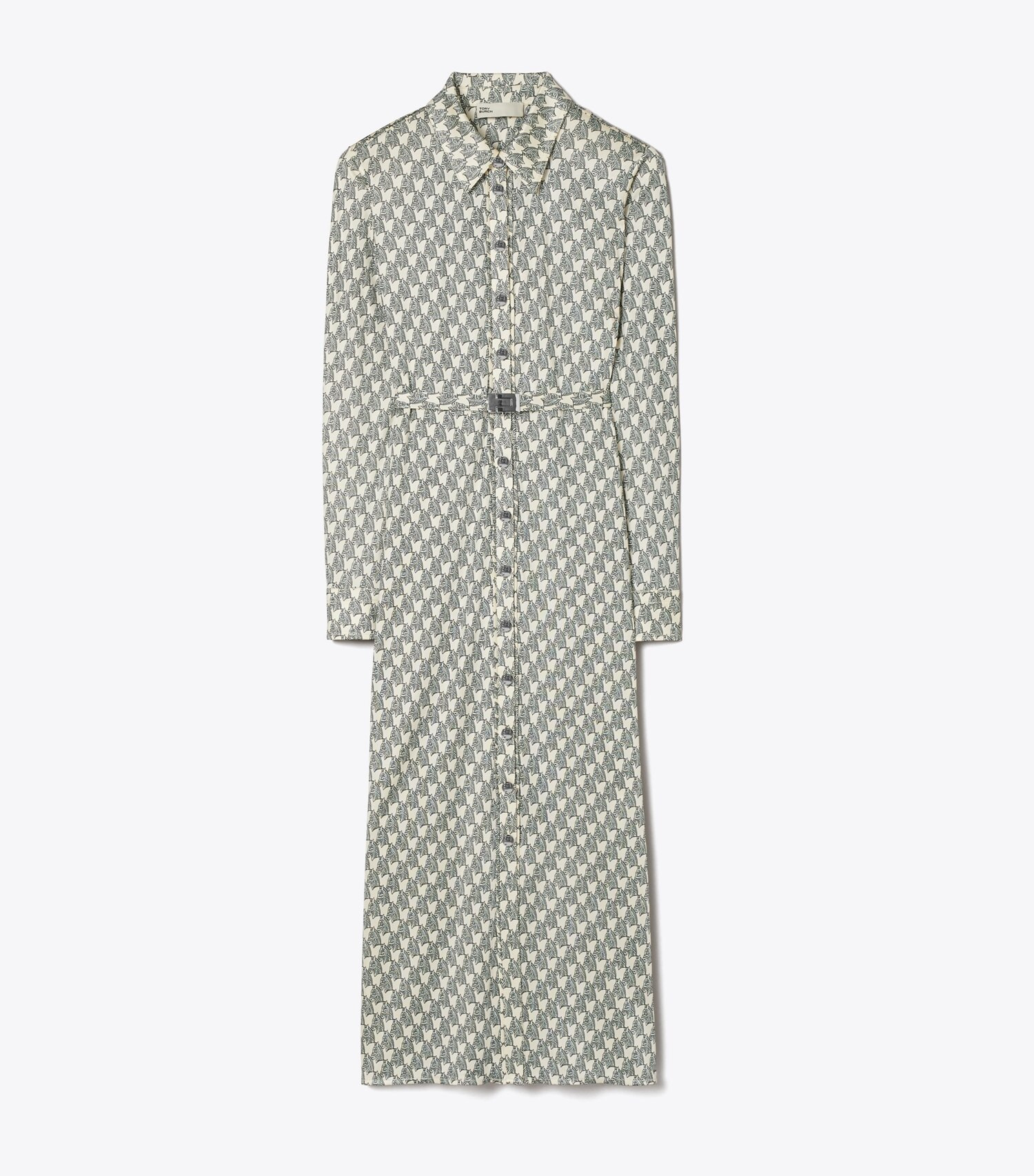 PRINTED VISCOSE SHIRTDRESS | Tory Burch (US)