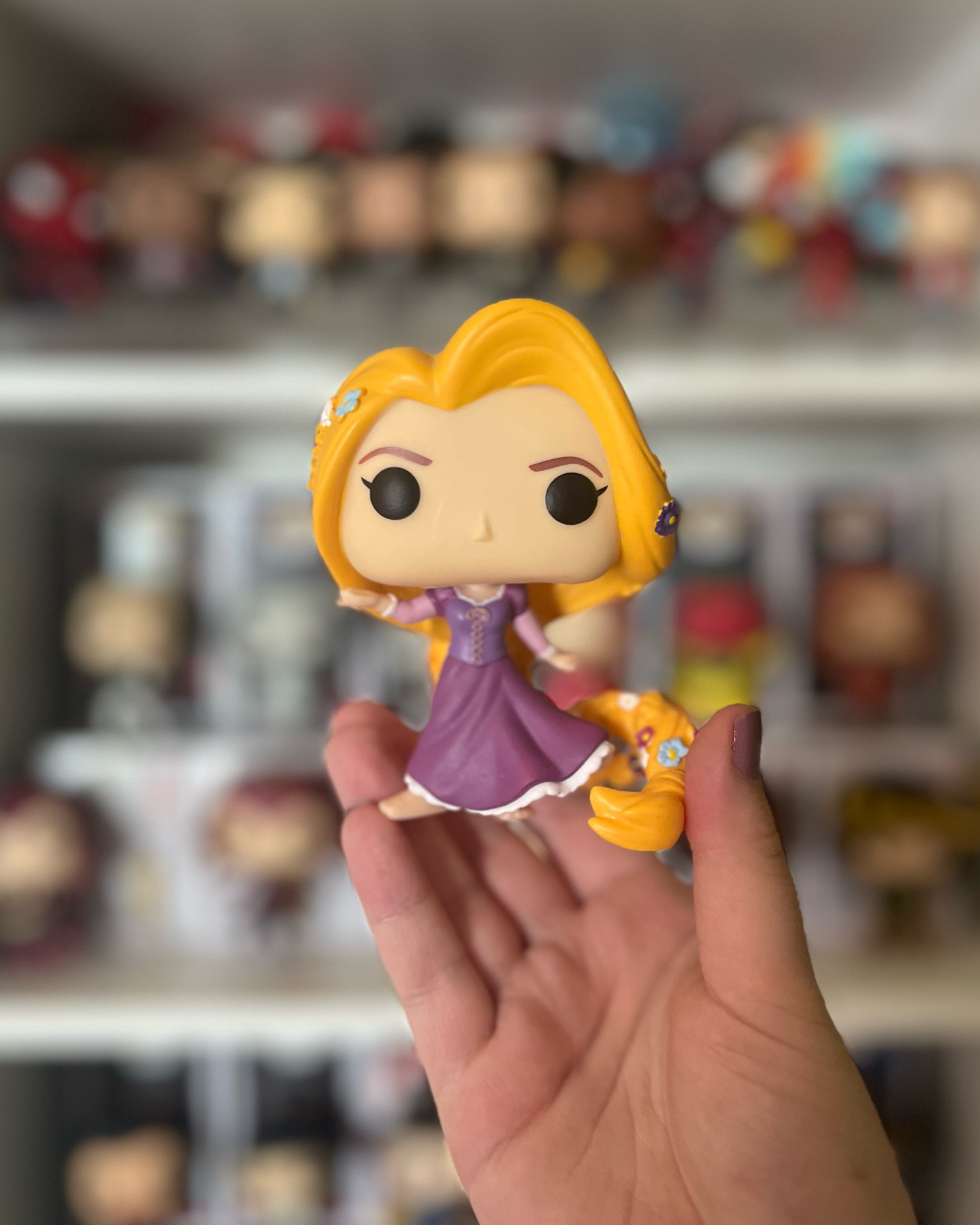 One of my favorite things about Funkos is how much detail they put into the characters outfits and hair, and Rapunzel is no exception! I absolutely adore the flowers in her braid for this one 🥰☀️🌼

#LTKFindsUnder50 #LTKFindsUnder100