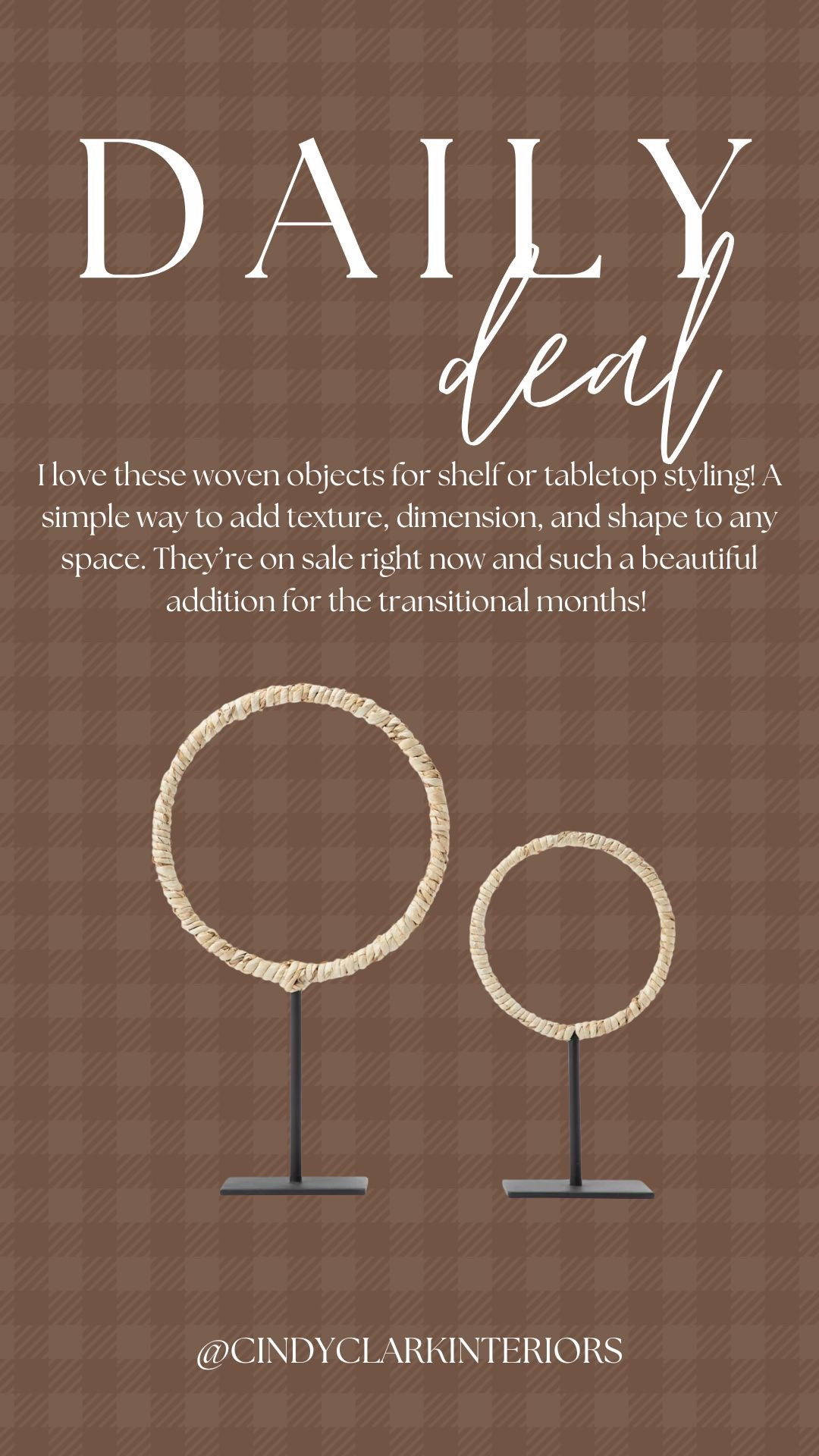 I love these woven objects for shelf or tabletop styling! A simple way to add texture, dimension, and shape to any space. They’re on sale right now and such a beautiful addition for the transitional months! 

#LTKSaleAlert #LTKHome