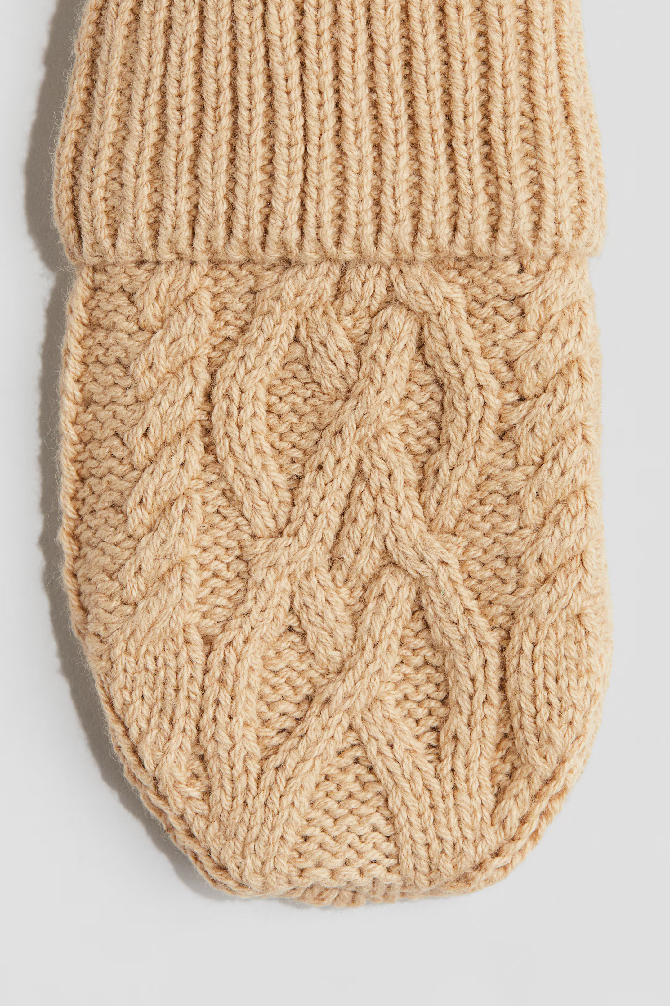 Fleece-Lined Mittens - Beige - Kids | H&M US | H&M (US + CA)