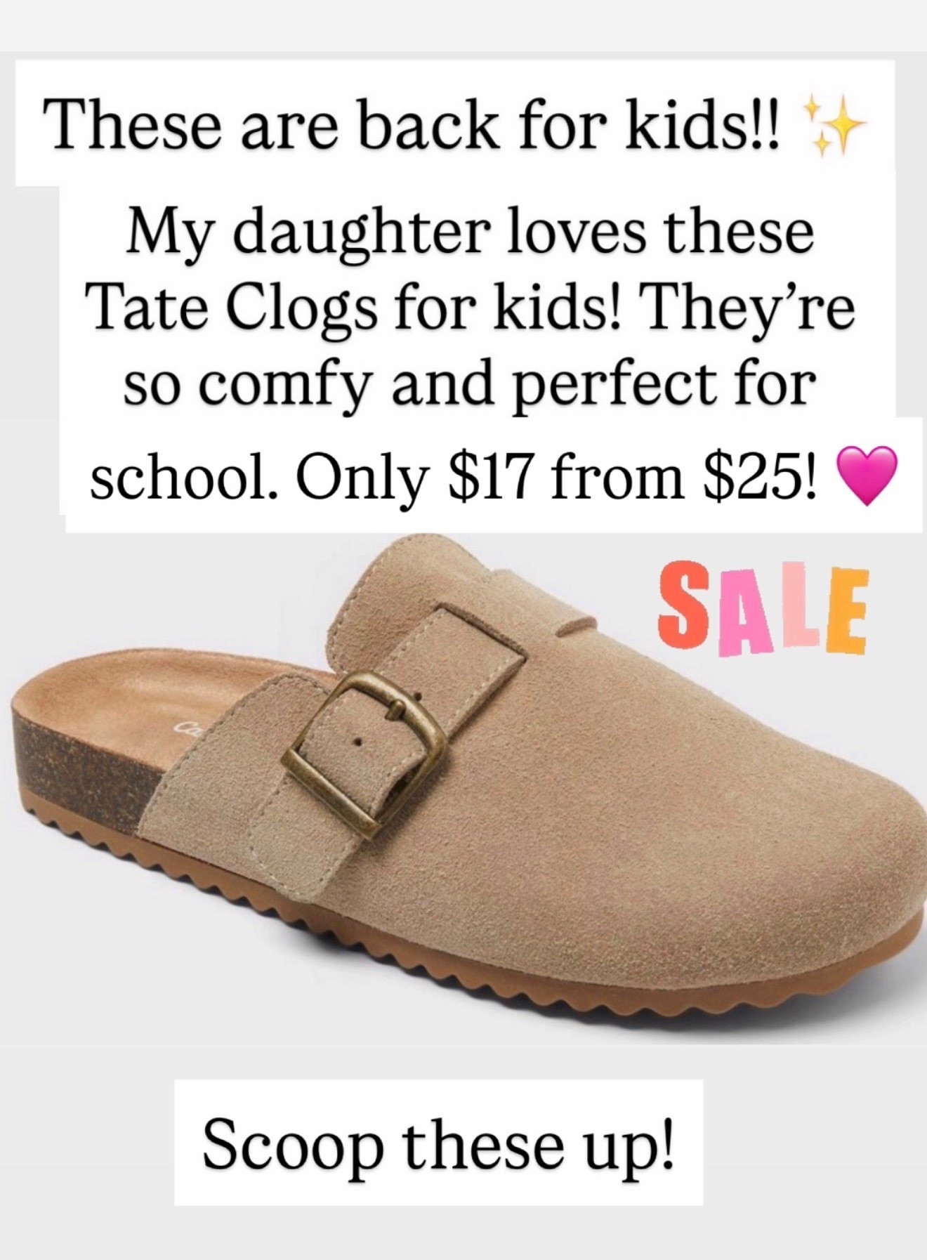 Tate Clog for Girls

#LTKKids #LTKSaleAlert