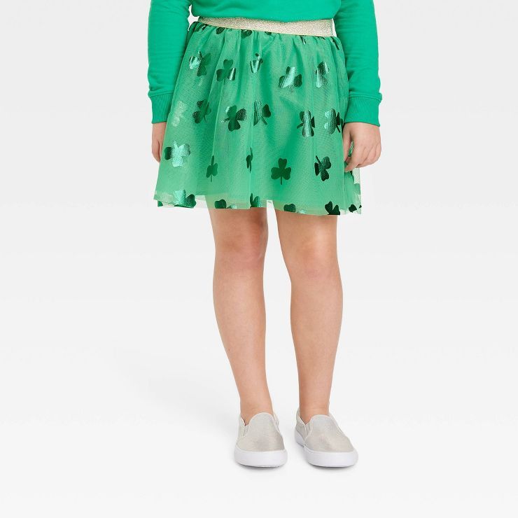 Girls' St. Patrick's Day Tutu Skirt - Cat & Jack™ Green | Target