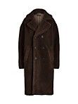 Teddy Double-Breasted Long Coat | Saks Fifth Avenue