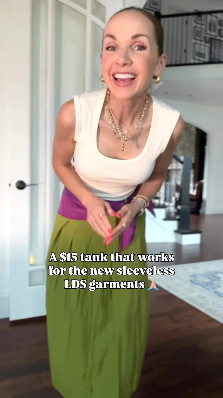 @amazon tank! Under $20
Love the wide straps and comfortable fabric 

#LTKootd #LTKgrwm