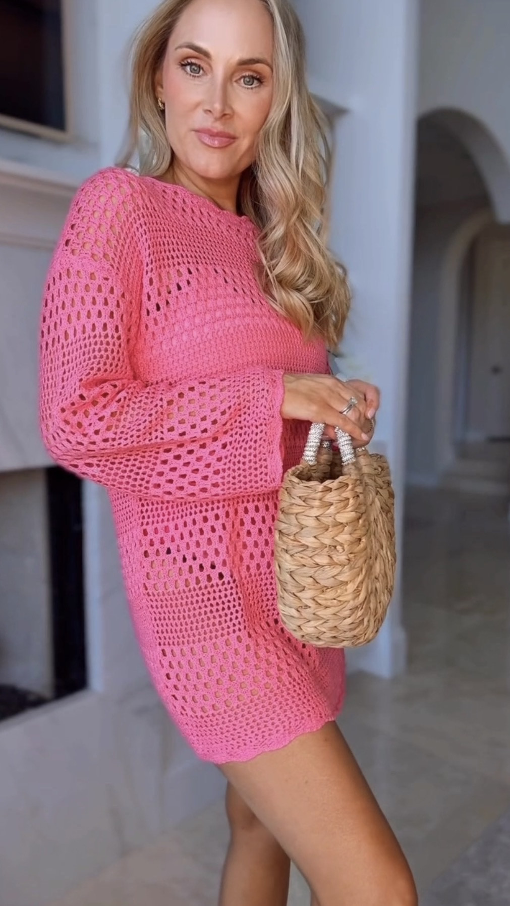 Amazon cover up lightweight and comfortable! Hot pink 🩷

#LTKTravel #LTKdayinmylife #LTKOver40