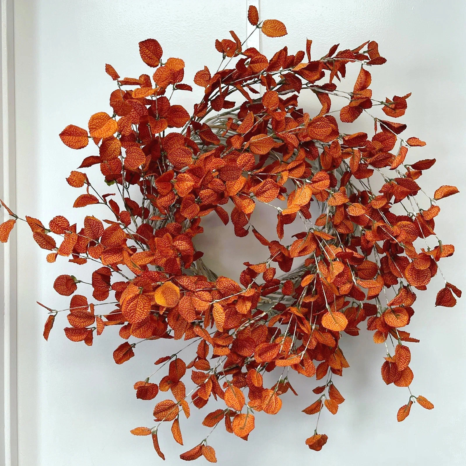 Primrue Handcrafted Faux Eucalyptus 24'' Wreath & Reviews | Wayfair | Wayfair North America