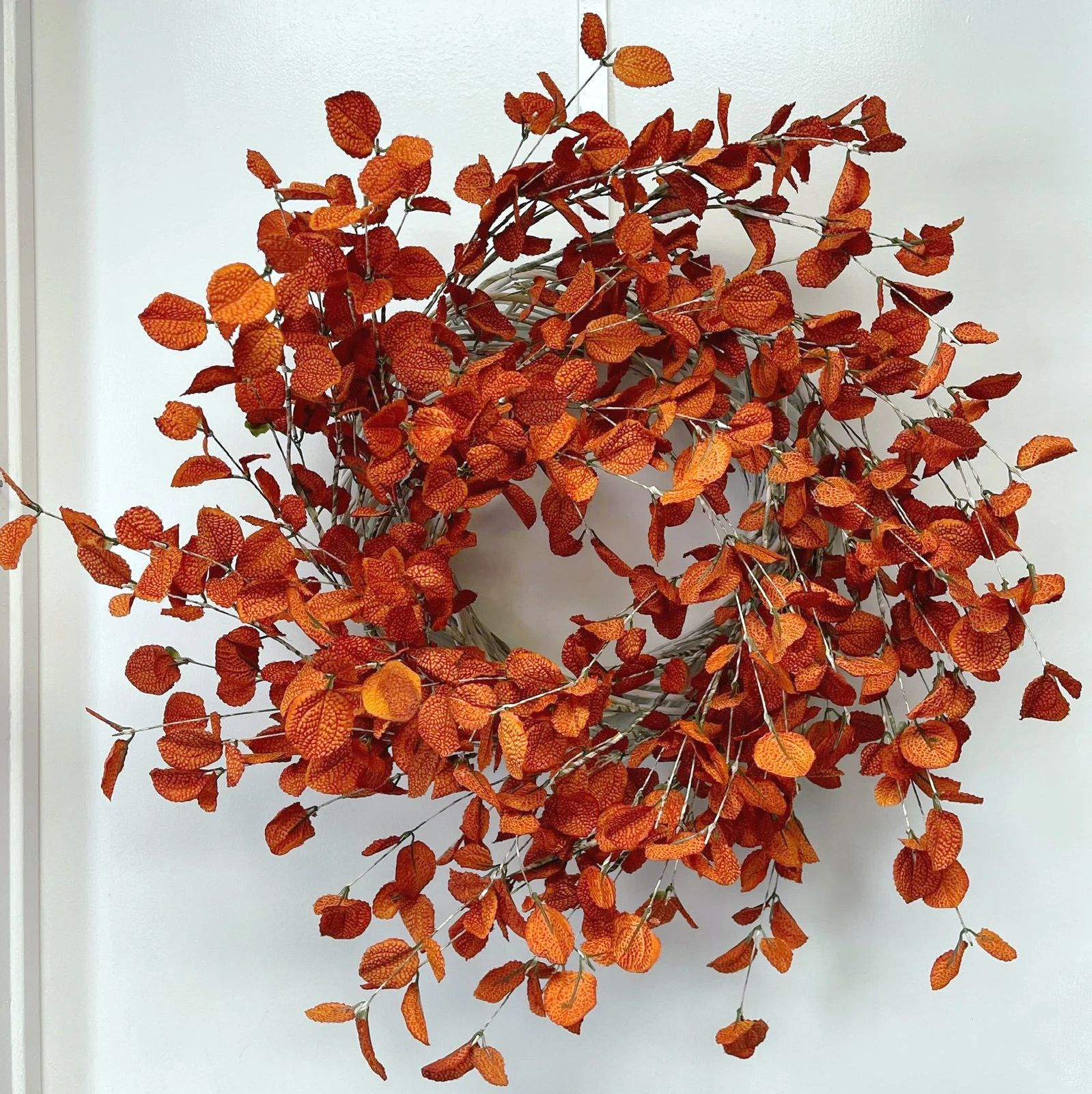 Primrue Handcrafted Faux Eucalyptus 24'' Wreath & Reviews | Wayfair | Wayfair North America