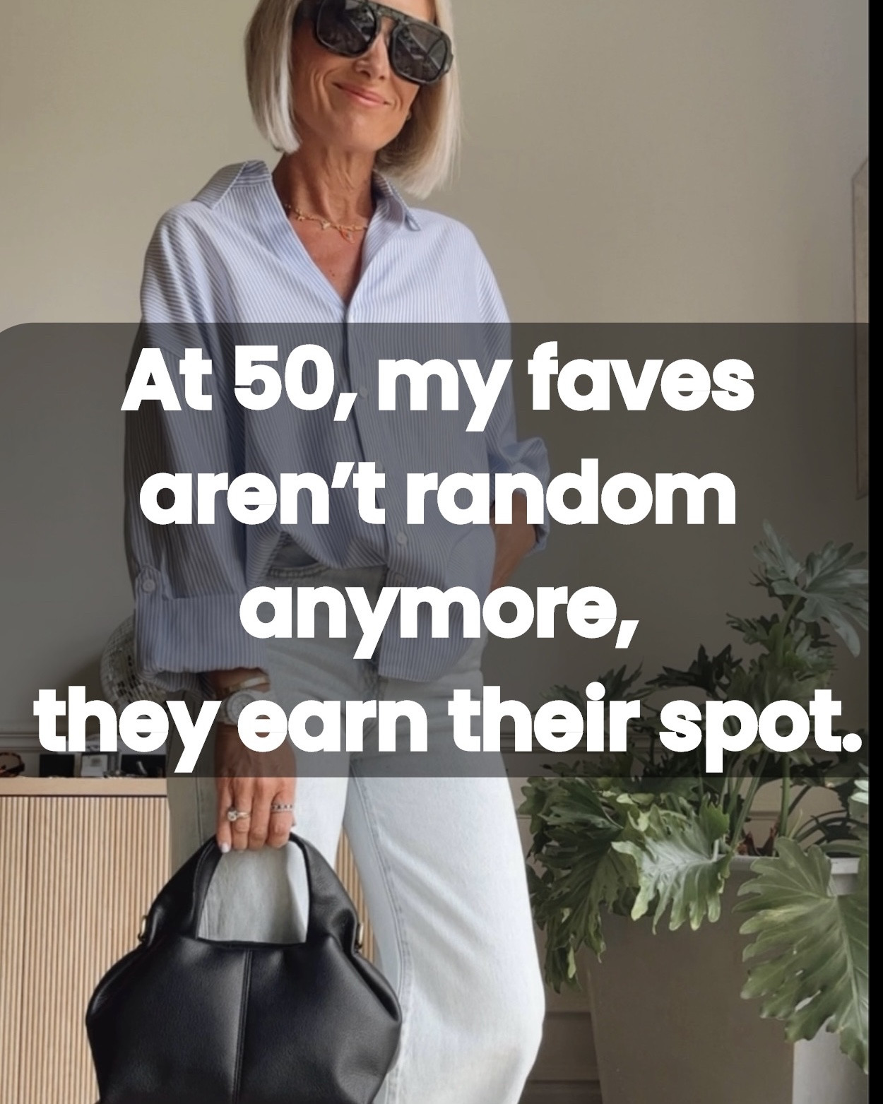 At this age, I’m less interested in chasing every trend and more interested in surrounding myself with things I genuinely love and reach for again and again. 
comment shop for links

#LTKootd #LTKOver40 #LTKSaleAlert