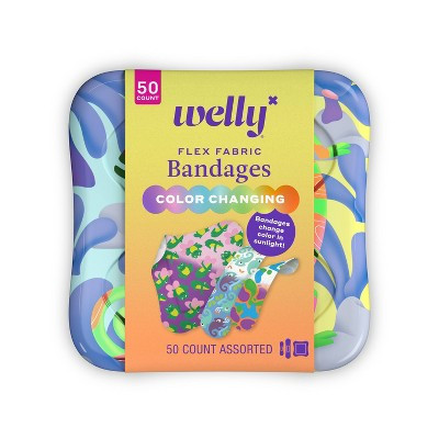 Welly Color Change Adhesive Bandages - 50ct | Target