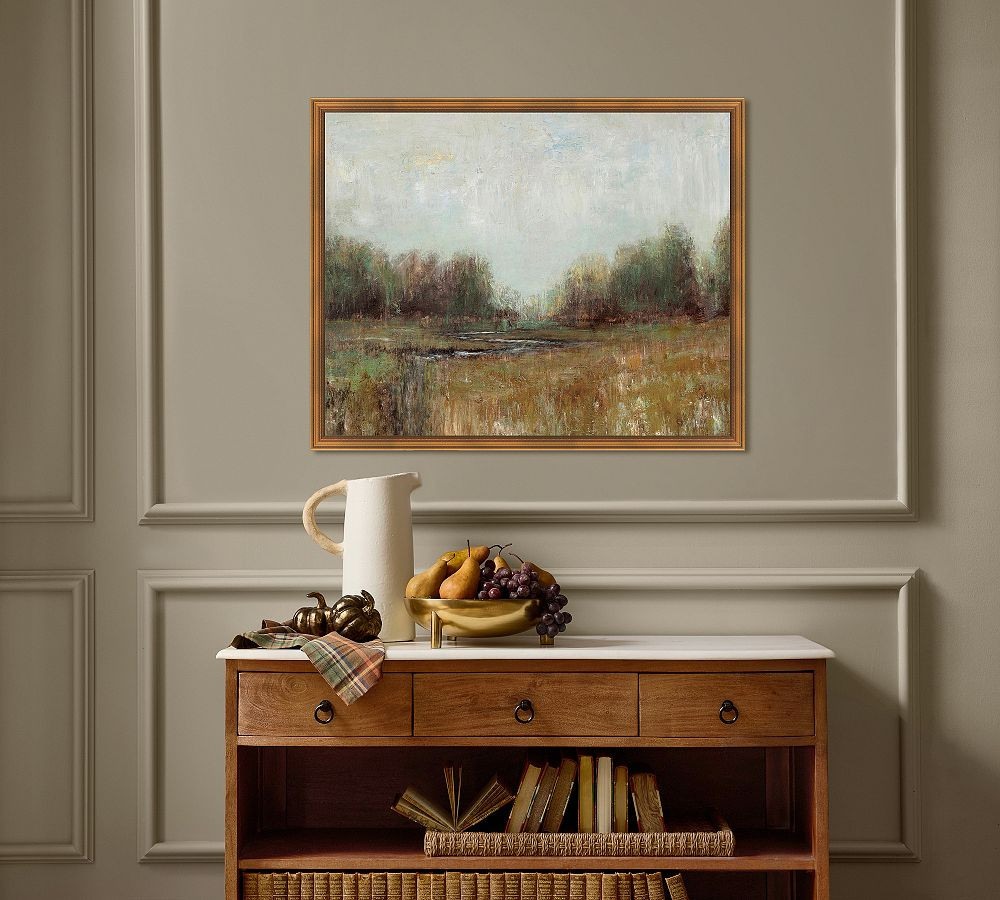 Sunday Fields Framed Canvas | Pottery Barn CA